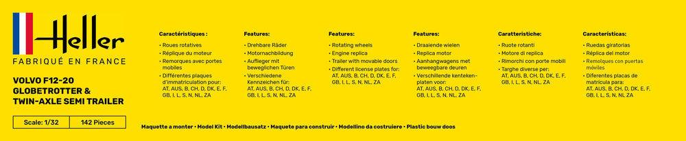 Volvo F12-20 Globetrotter & Twin-Axle Semi trailer – Image 3