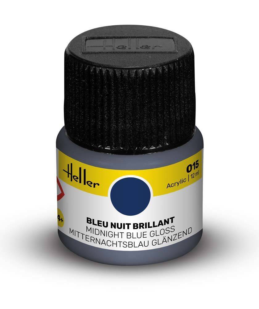 bleu nuit brillant