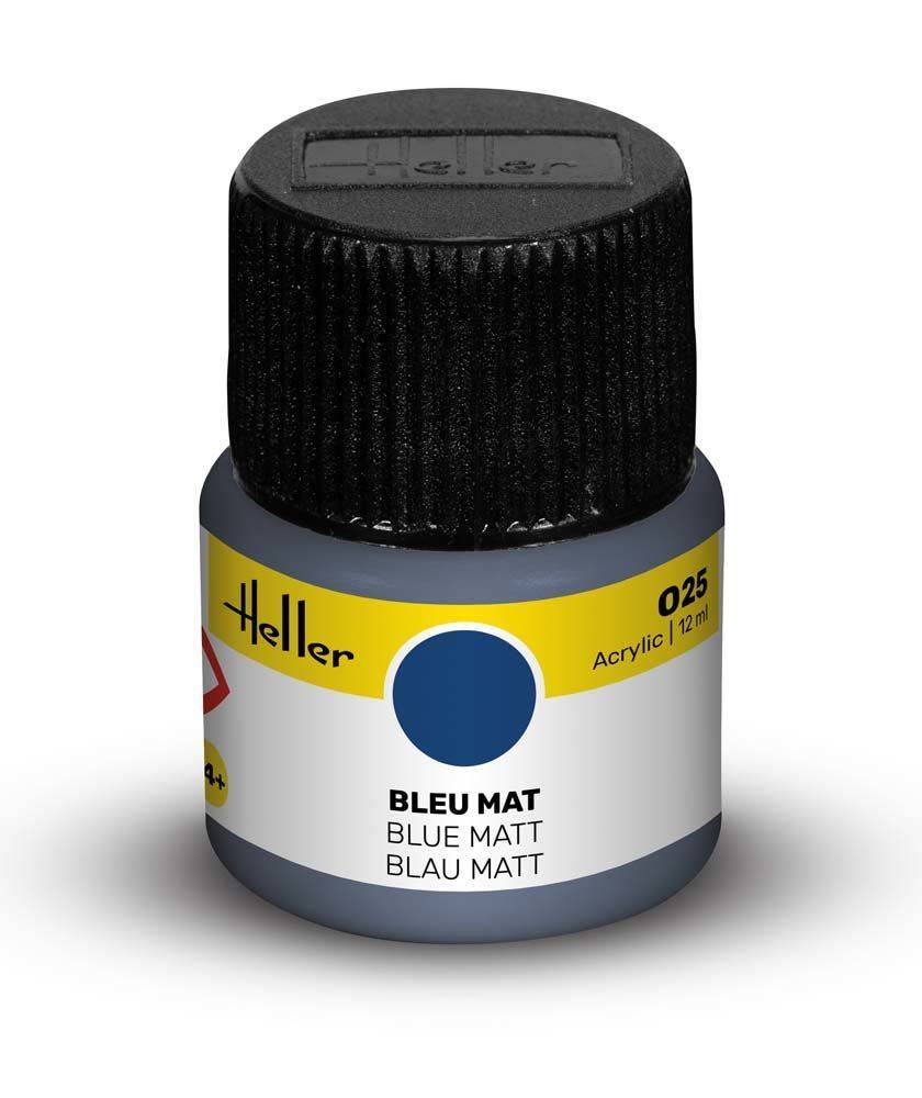 bleu mat