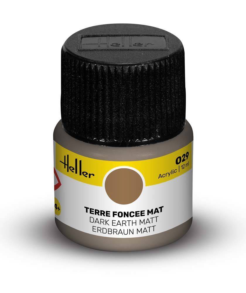terre foncée mat