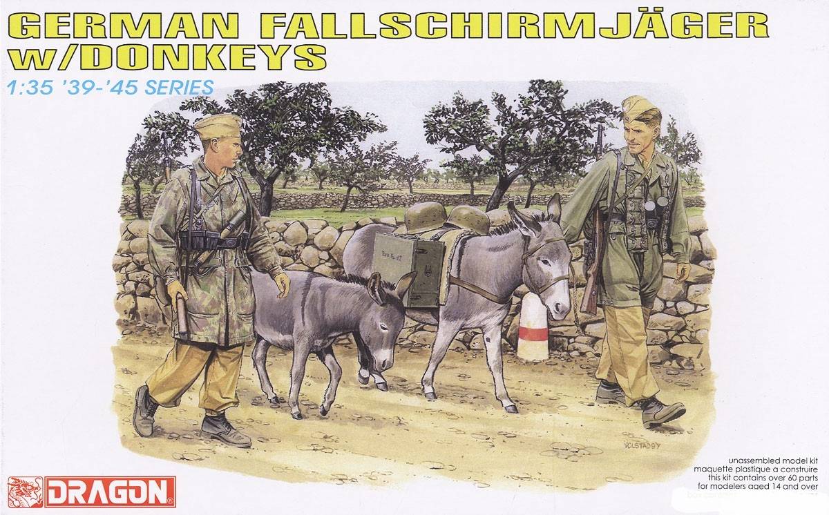 German Fallschirmjäger w/Donkeys