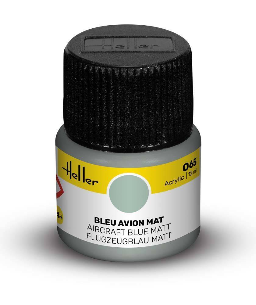 bleu avion mat
