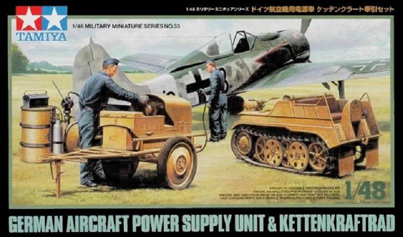 German Aircraft Power Supply Unit & Kettenkraftrad