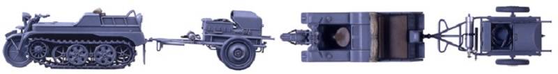 German Aircraft Power Supply Unit & Kettenkraftrad – Image 6