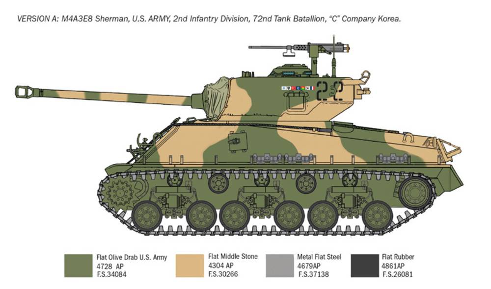 Sherman M4A3E8 - Korean War – Image 3