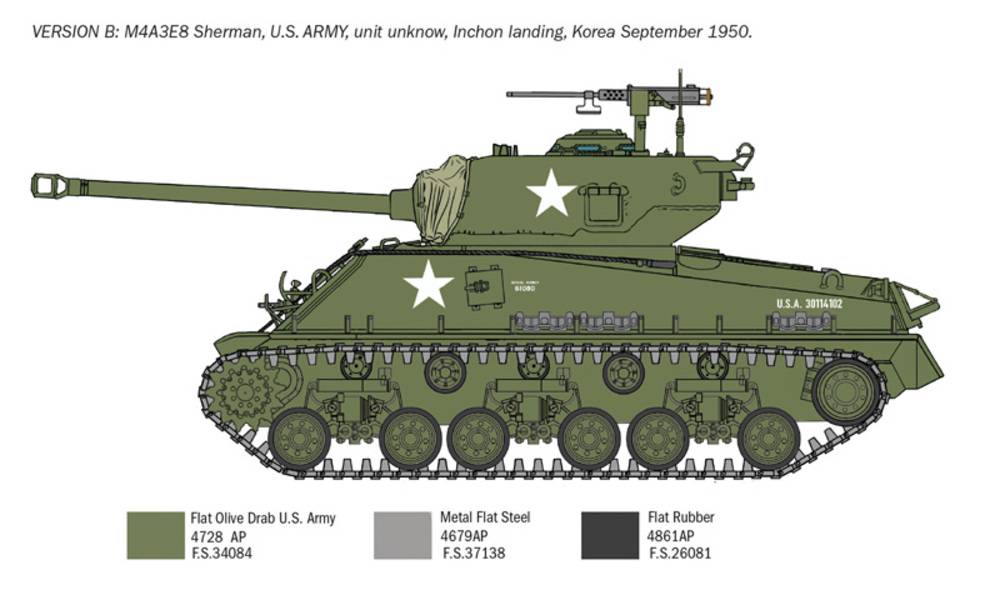 Sherman M4A3E8 - Korean War – Image 4