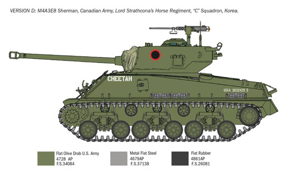 Sherman M4A3E8 - Korean War – Image 6
