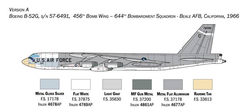 B-52G Stratofortress Early version with Hound Dog Missiles – Image 3