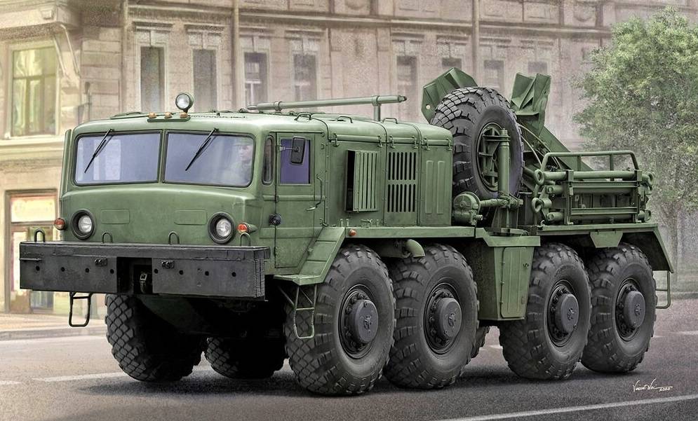 KET-T Recovery Vehicle based on the MAZ-537 Heavy Truck – Image 2