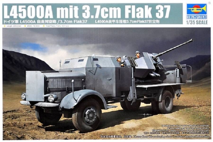L4500A Mit 3.7cm Flak 37