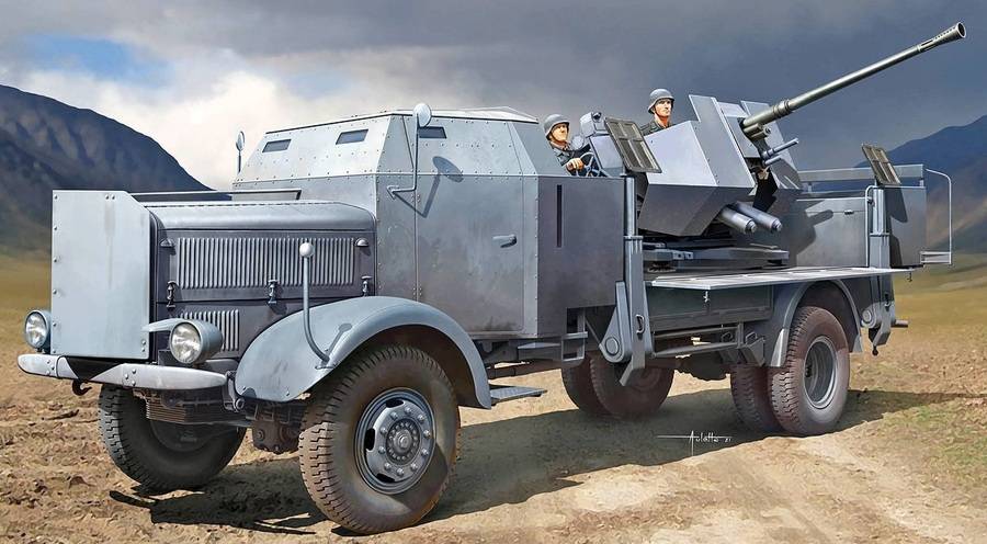 L4500A Mit 3.7cm Flak 37 – Image 3