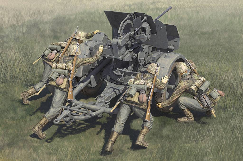 German 20mm Flak 38 crews – Image 4