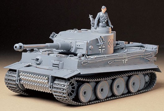 German Tiger I Early Prod. - w/ABER PE Parts/Gun Barrel – Image 2