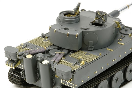 German Tiger I Early Prod. - w/ABER PE Parts/Gun Barrel – Image 4