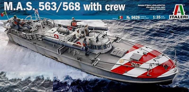 M.A.S. 563/568 with crew