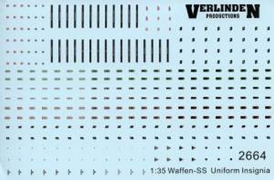 waffen SS Uniform Insigna Decal