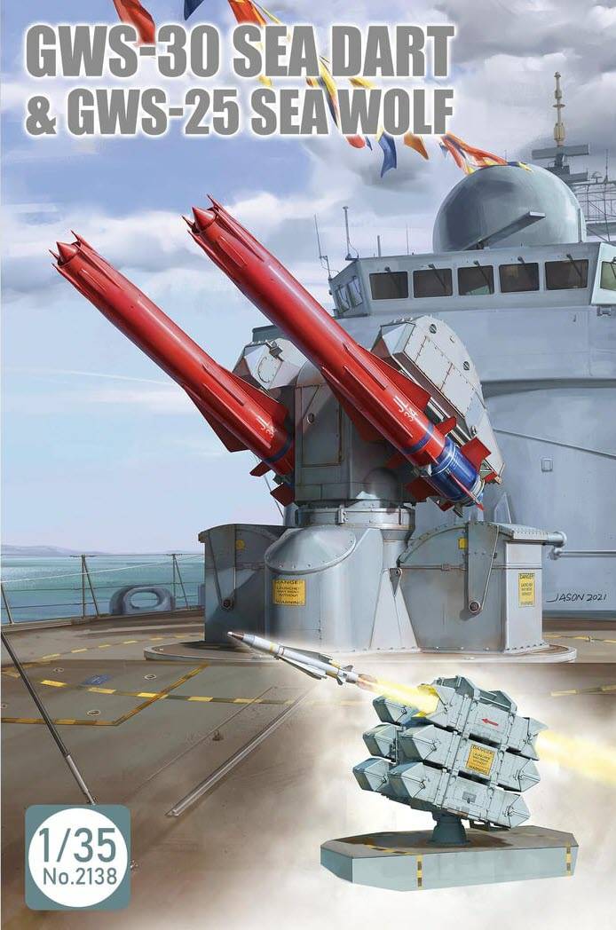 GWS-30 Sea Dart & GWS-25 Sea Wolf