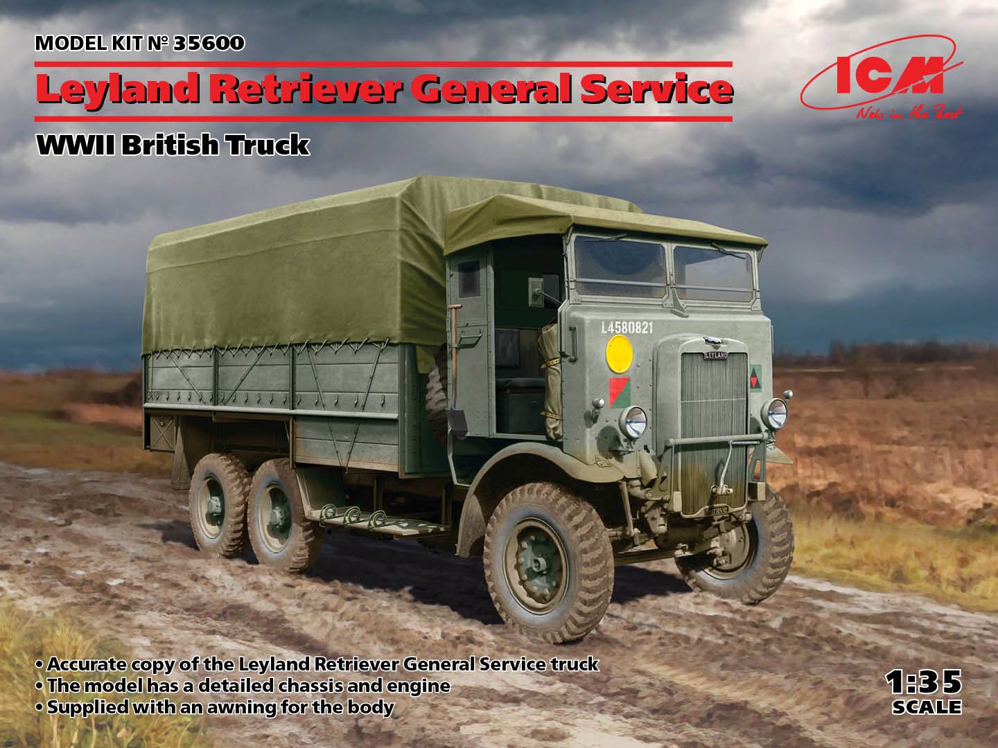 Leyland Retriever General Service WWII British Truck