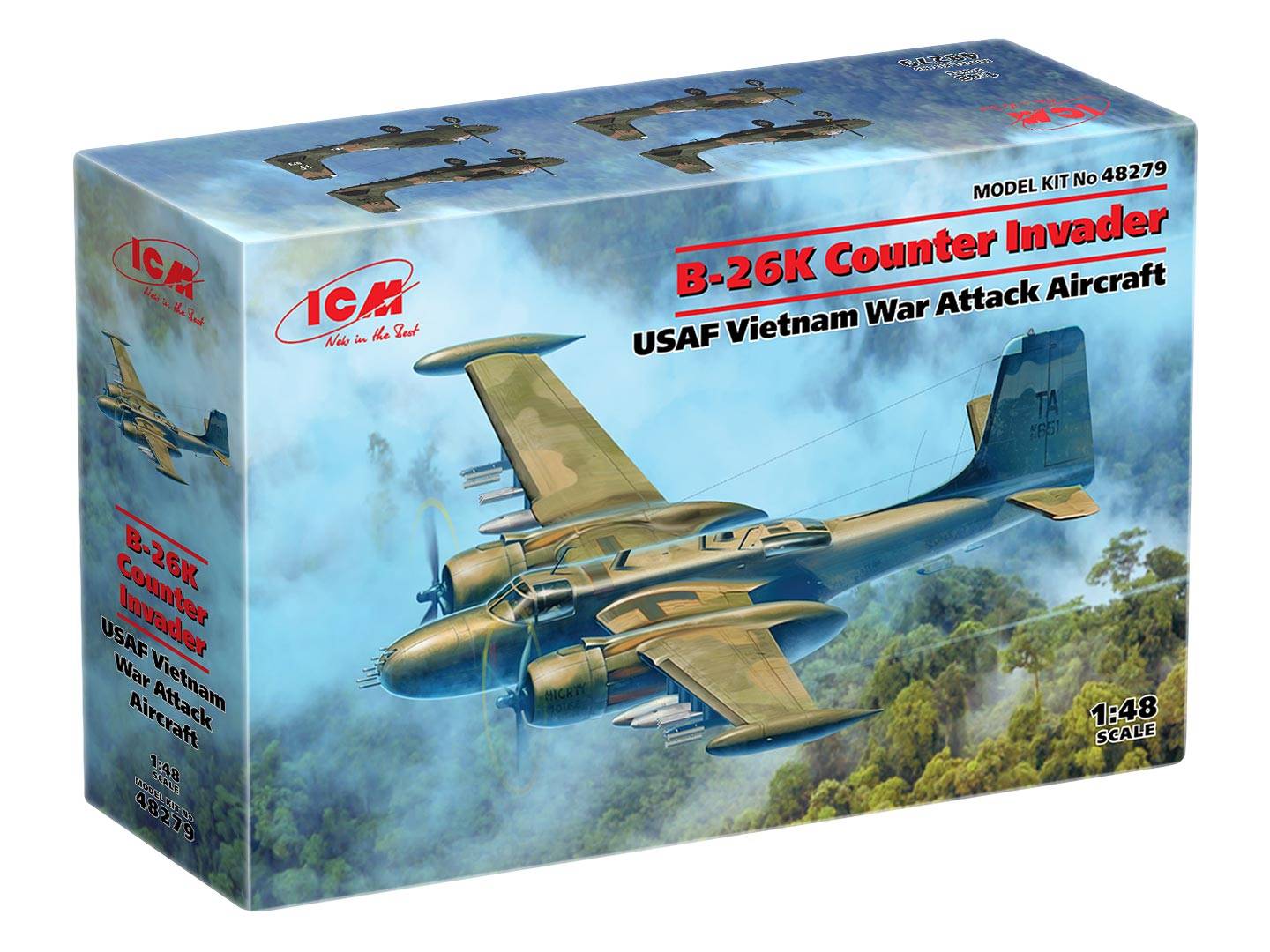 B-26K Counter Invader USAF Vietnam War Attack Aircraft – Image 8