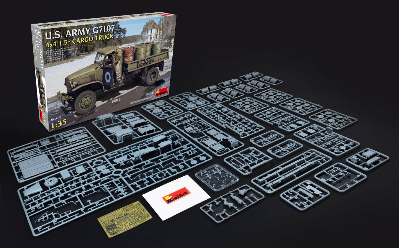 U.S. ARMY G7107 4X4 1,5t CARGO TRUCK – Image 2