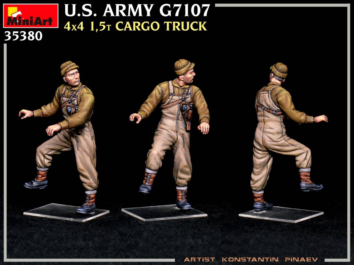 U.S. ARMY G7107 4X4 1,5t CARGO TRUCK – Image 6