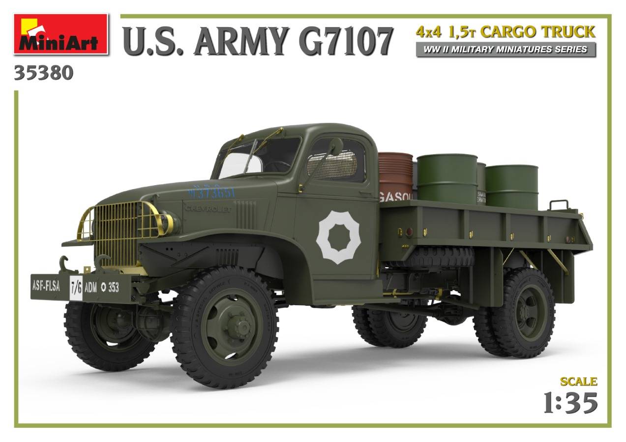 U.S. ARMY G7107 4X4 1,5t CARGO TRUCK – Image 9