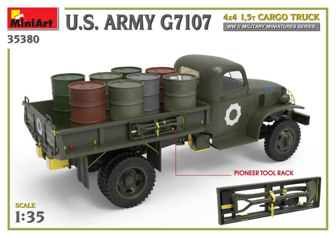 U.S. ARMY G7107 4X4 1,5t CARGO TRUCK – Image 12