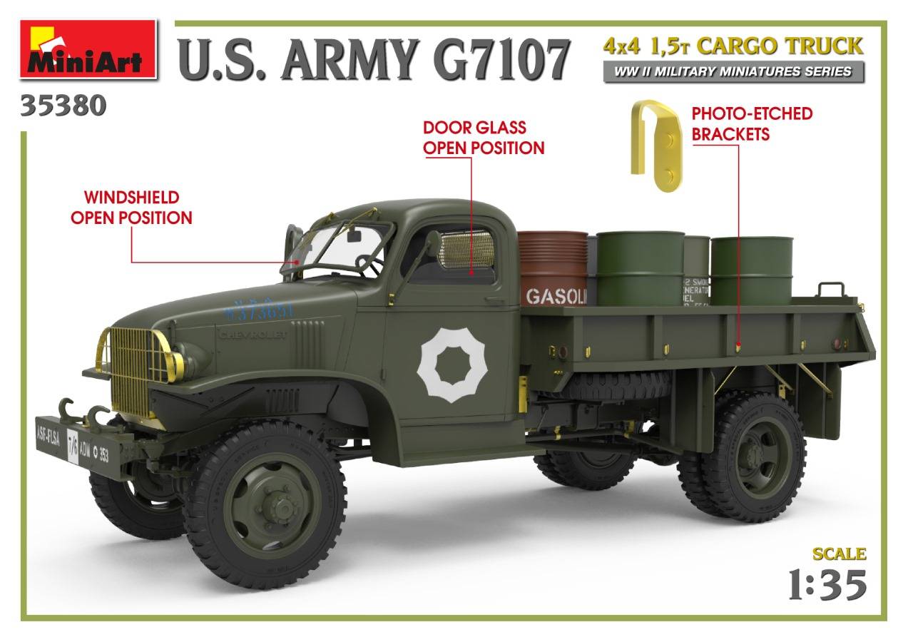 U.S. ARMY G7107 4X4 1,5t CARGO TRUCK – Image 15