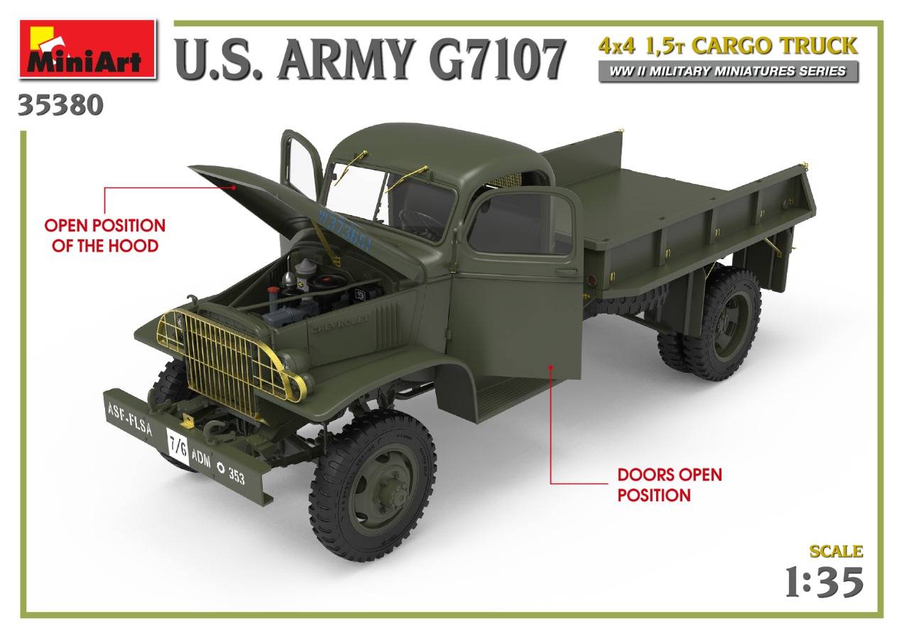 U.S. ARMY G7107 4X4 1,5t CARGO TRUCK – Image 16