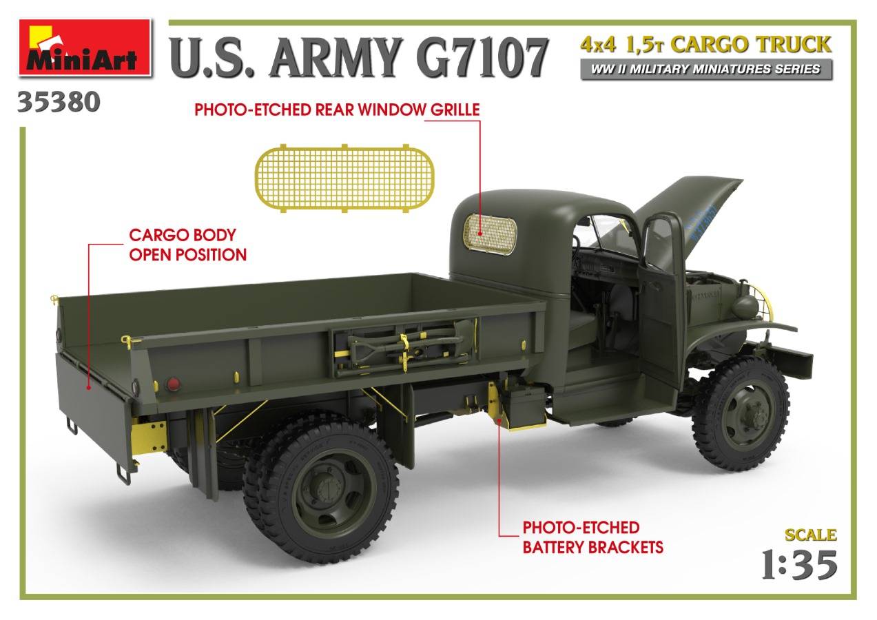 U.S. ARMY G7107 4X4 1,5t CARGO TRUCK – Image 17