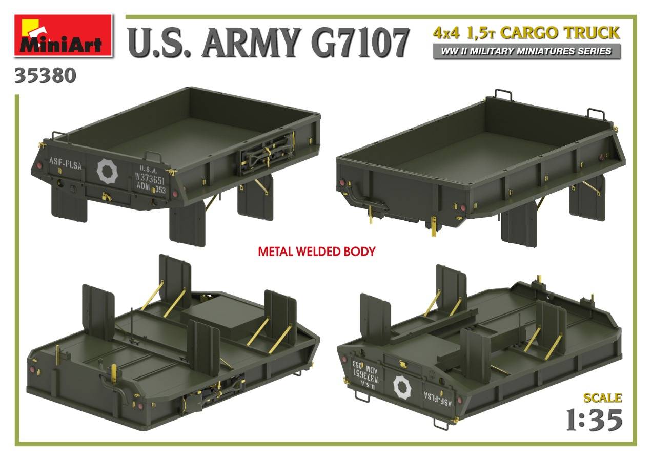 U.S. ARMY G7107 4X4 1,5t CARGO TRUCK – Image 19