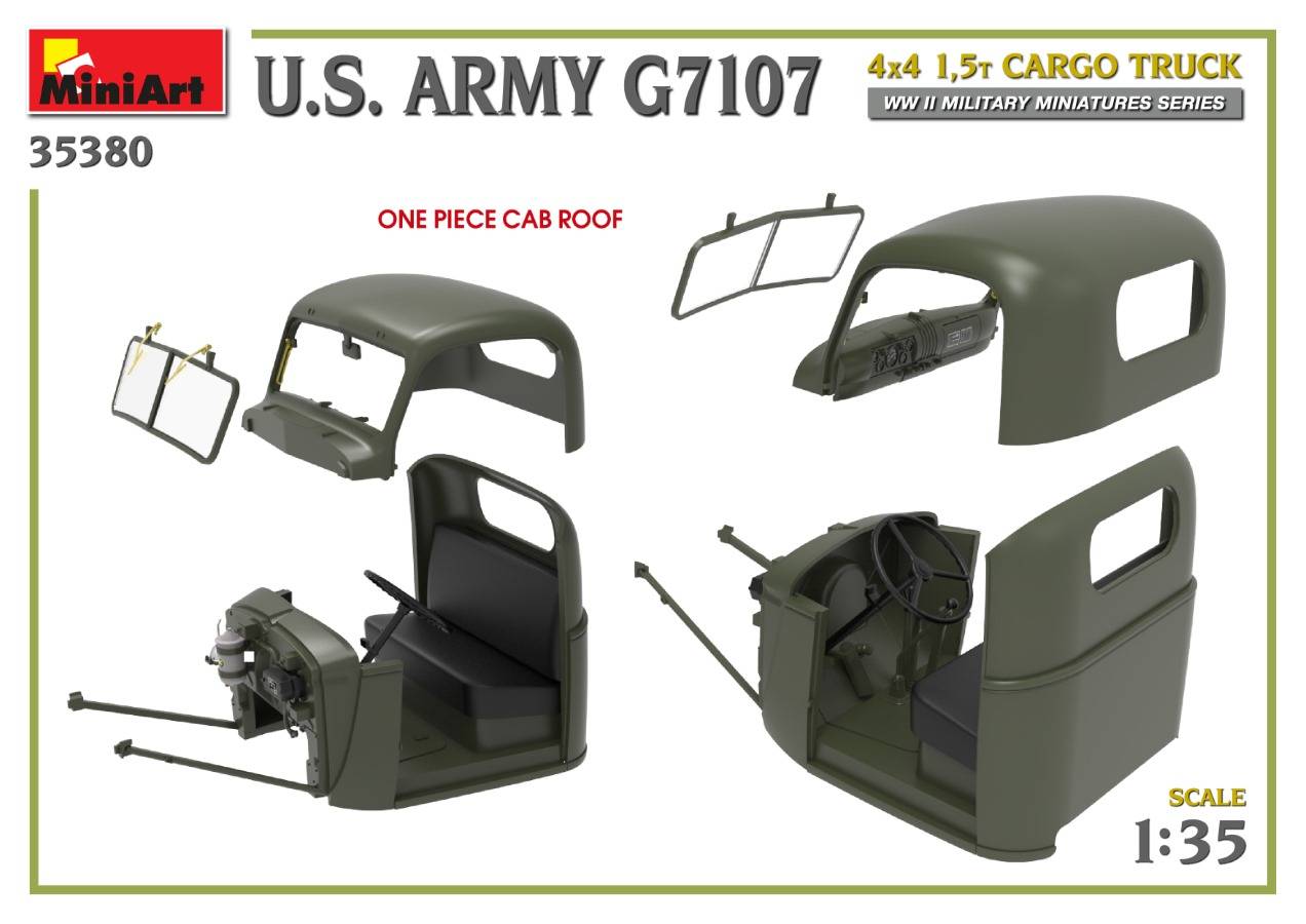 U.S. ARMY G7107 4X4 1,5t CARGO TRUCK – Image 20