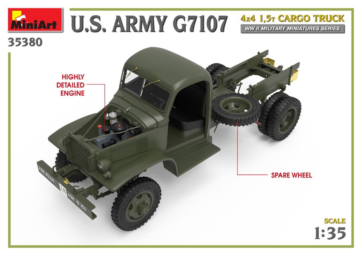 U.S. ARMY G7107 4X4 1,5t CARGO TRUCK – Image 21