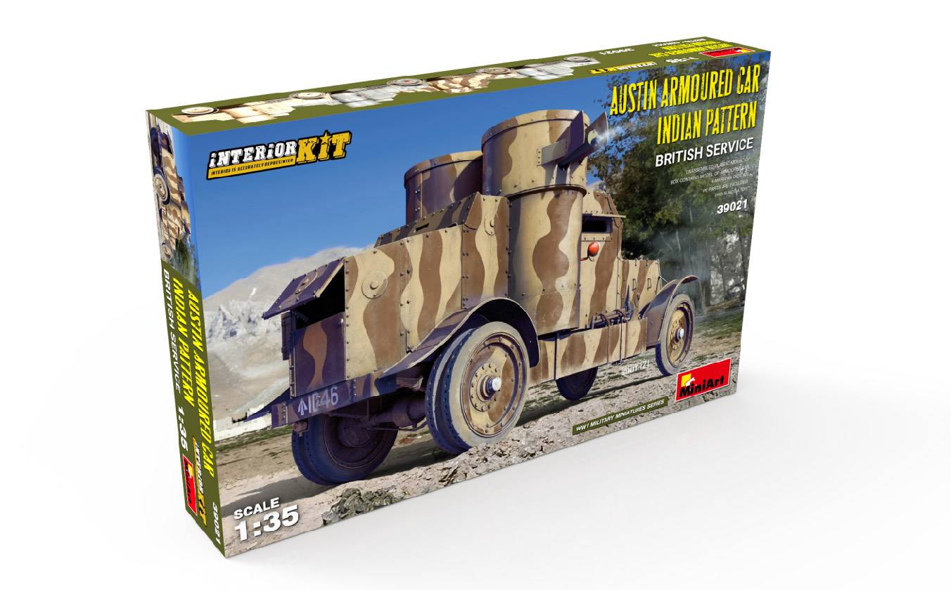 AUSTIN ARMOURED CAR INDIAN PATTERN. BRITISH SERVICE. INTERIOR KIT – Image 4