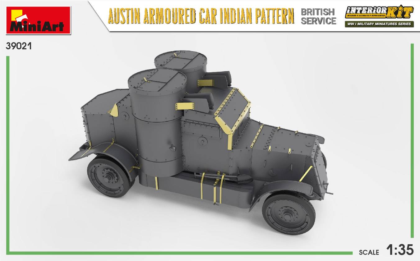 AUSTIN ARMOURED CAR INDIAN PATTERN. BRITISH SERVICE. INTERIOR KIT – Image 6