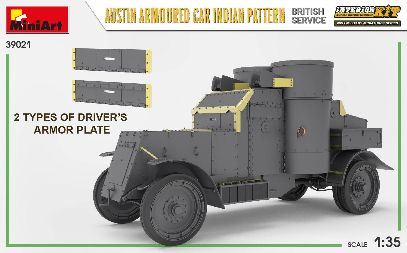 AUSTIN ARMOURED CAR INDIAN PATTERN. BRITISH SERVICE. INTERIOR KIT – Image 7