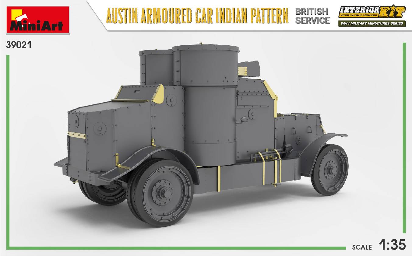 AUSTIN ARMOURED CAR INDIAN PATTERN. BRITISH SERVICE. INTERIOR KIT – Image 12