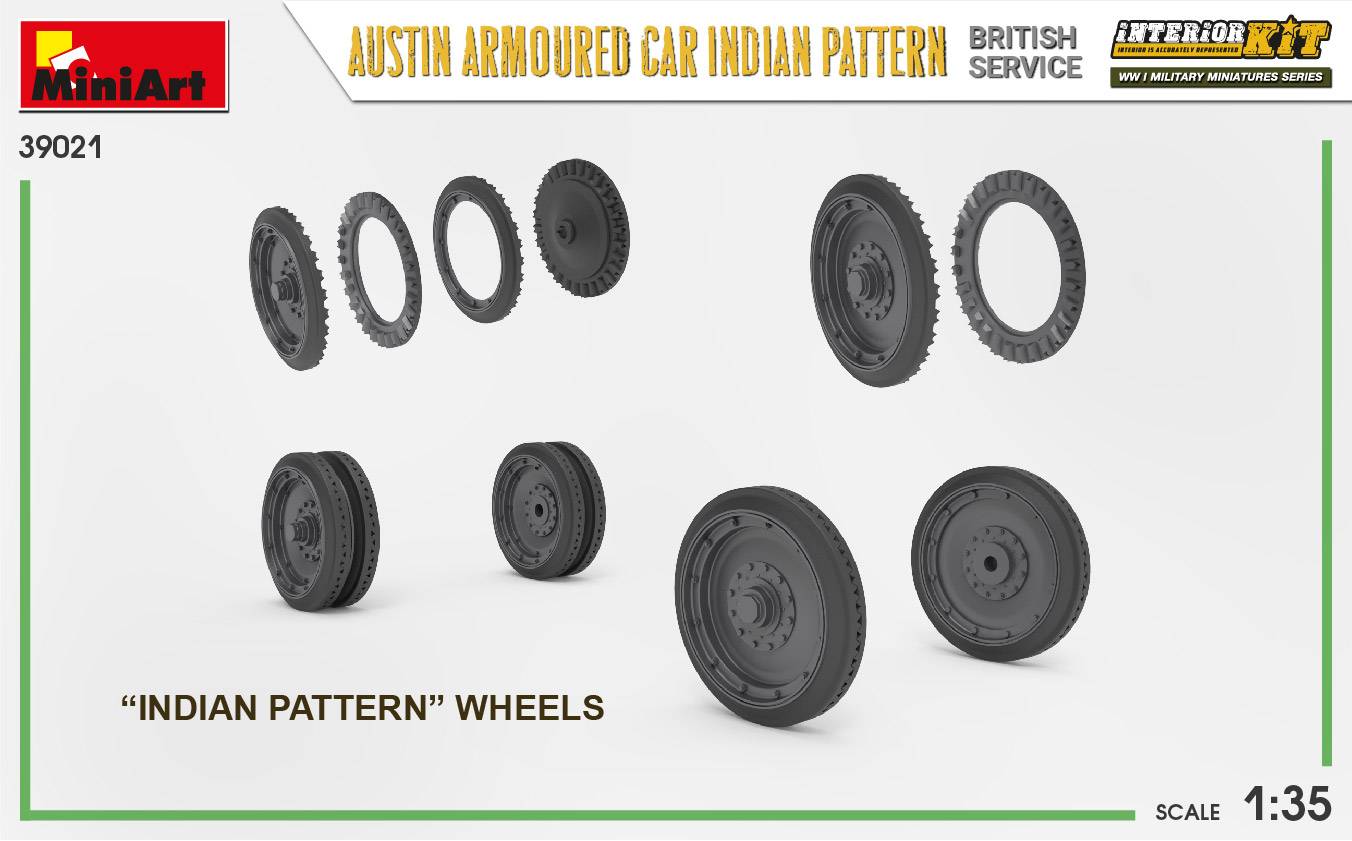 AUSTIN ARMOURED CAR INDIAN PATTERN. BRITISH SERVICE. INTERIOR KIT – Image 13