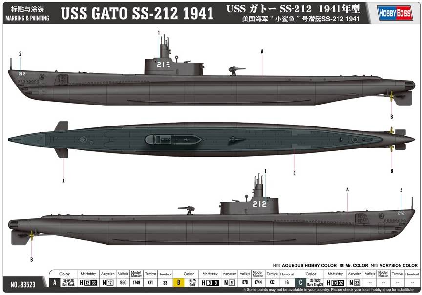 USS GATO SS-212 1941 – Image 4