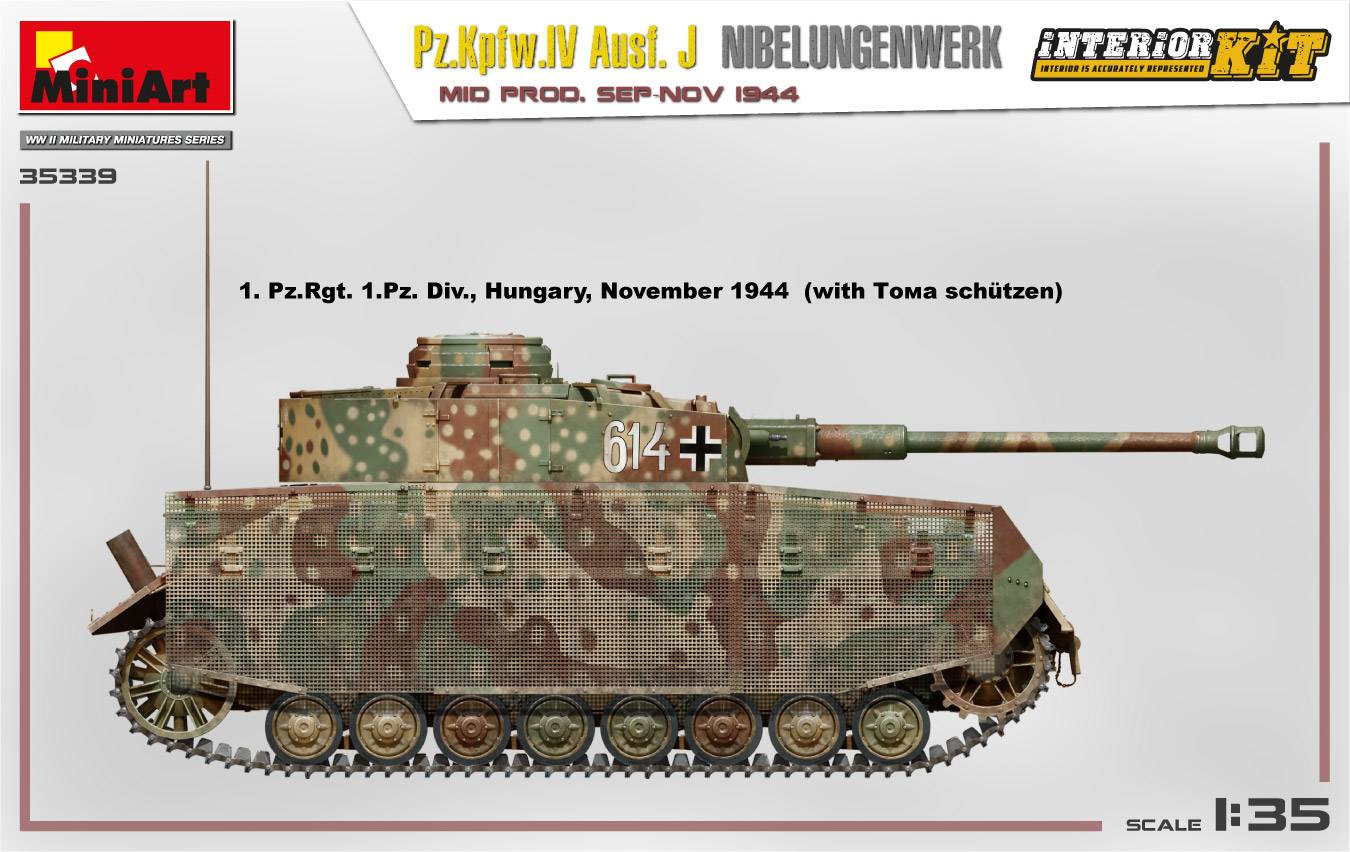 Pz.Kpfw.IV Ausf. J Nibelungenwerk. MOYENNE PROD. SEP-NOV 1944 KIT INTÉRIEUR – Image 9