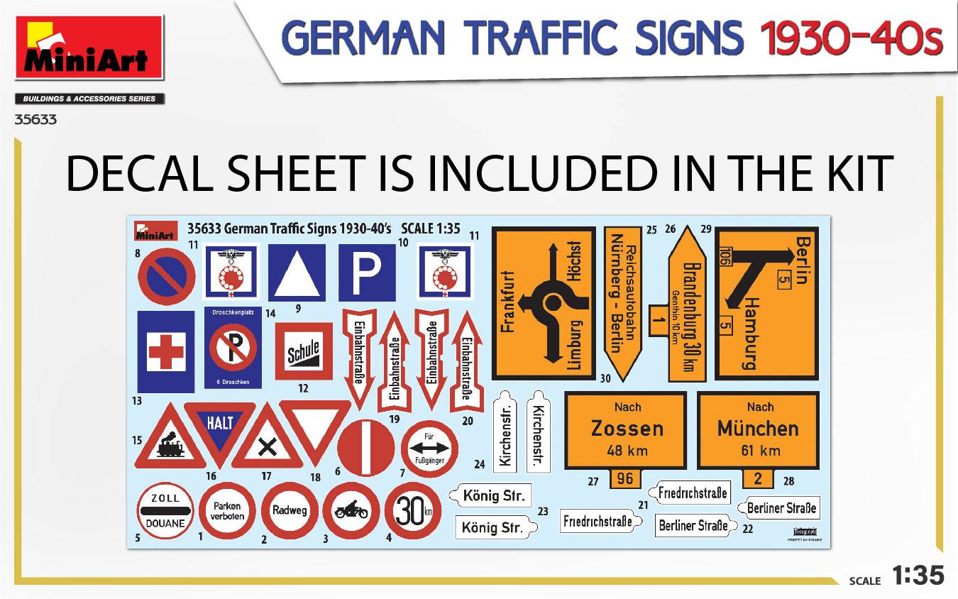 SIGNAUX DE SIGNALISATION ALLEMAND DES ANNÉES 30-40 – Image 3