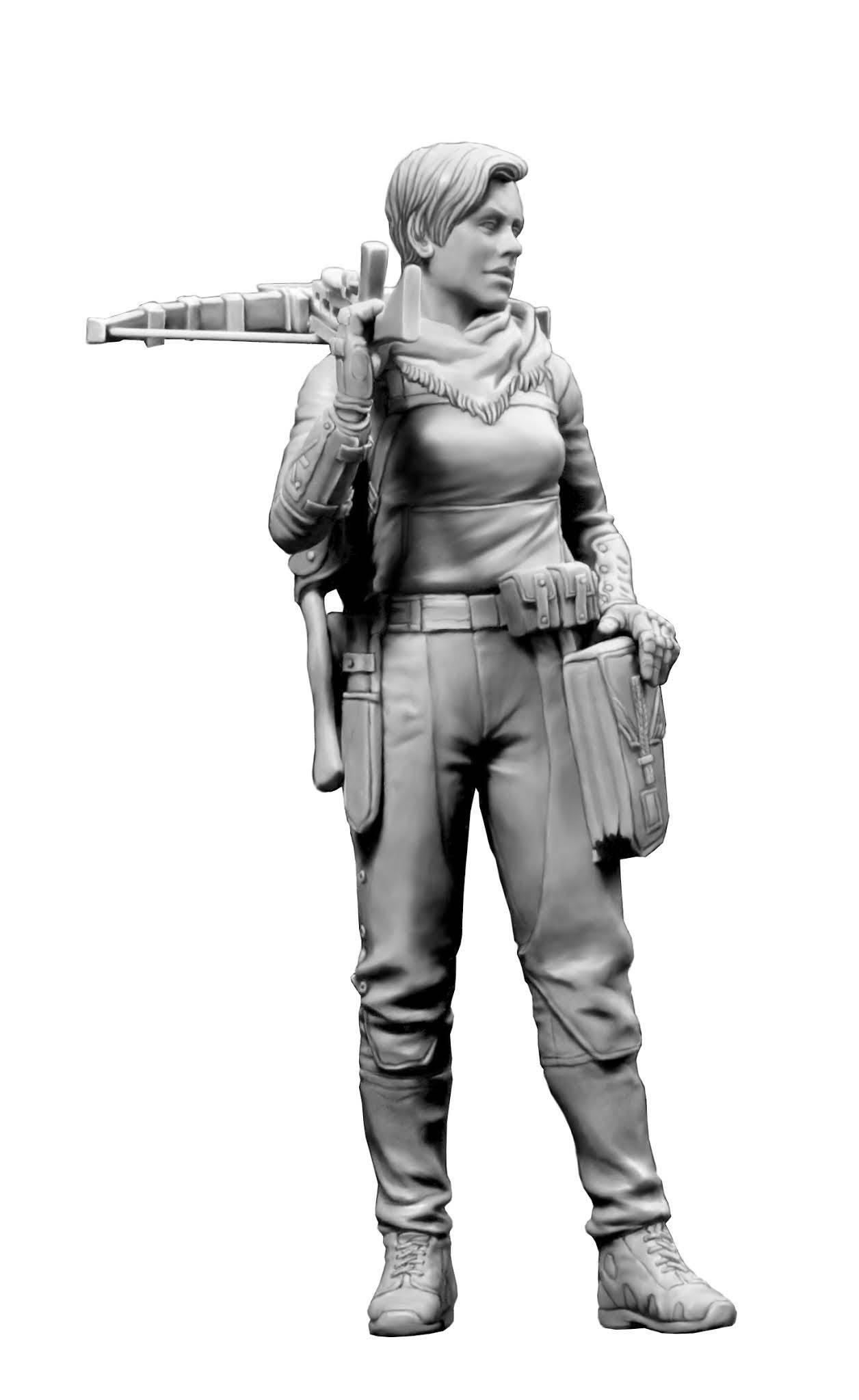 Post-Apocalyptic series. The last bridge. Kit No.1. Sabrina – Image 3