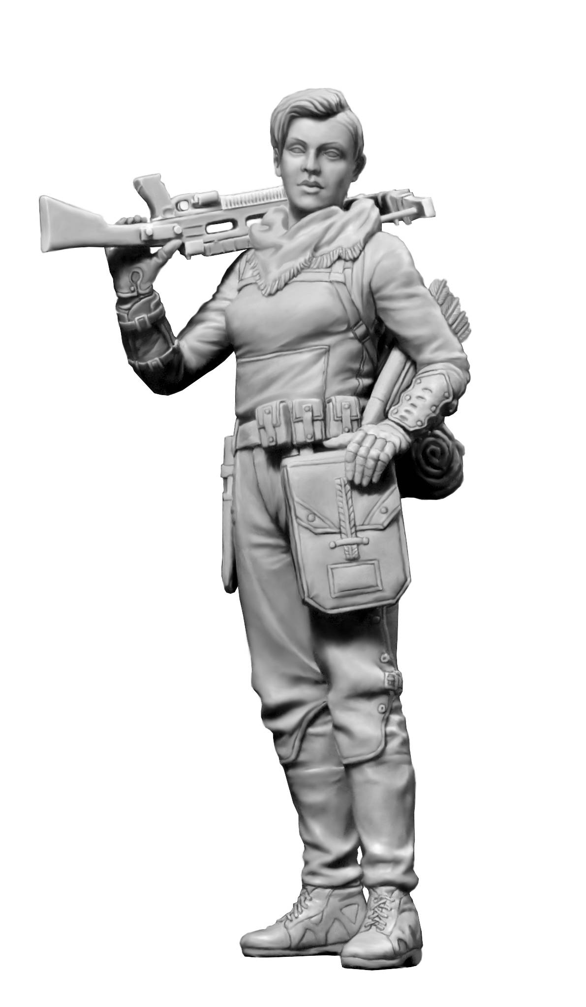 Post-Apocalyptic series. The last bridge. Kit No.1. Sabrina – Image 5