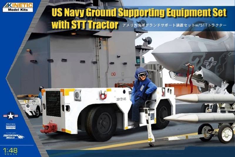 US Navy Ground Supporting Equipment Set with STT Tractor