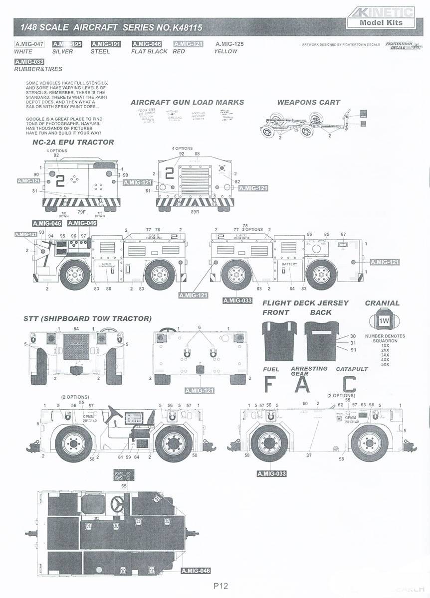 US Navy Ground Supporting Equipment Set with STT Tractor – Image 12