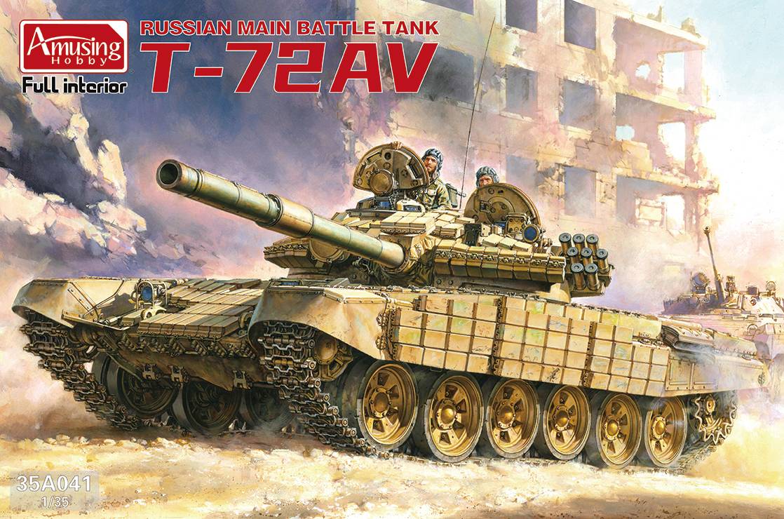 Char de combat principal russe T-72 AV