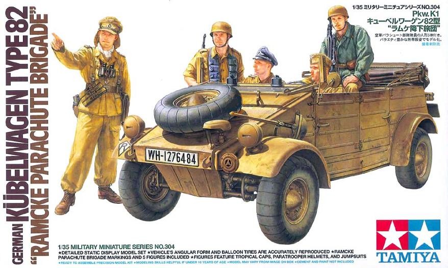 German Kubelwagen Type 82 - Ramcke Parachute Brigade