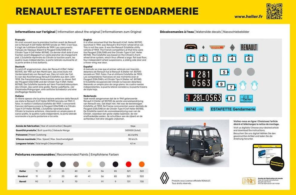 RENAULT Estafette Gendarmerie – Image 2
