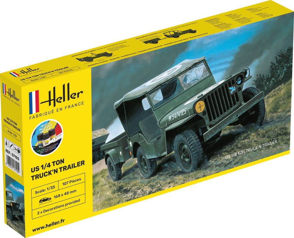 STARTER KIT US 1/4 Ton Truck 'n Trailer – Image 2