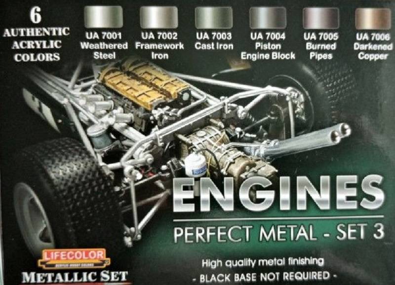 ENGINES PERFECT METAL - SET 3